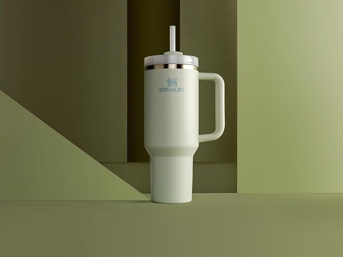 STANLEY Quencher H2.0 Flow State Tumbler, 40 oz, Mist | Handle and Straw | 3-Position Lid | Cup Holder Compatible for Travel | Insulated Stainless Steel Cup | BPA-Free - Image 7