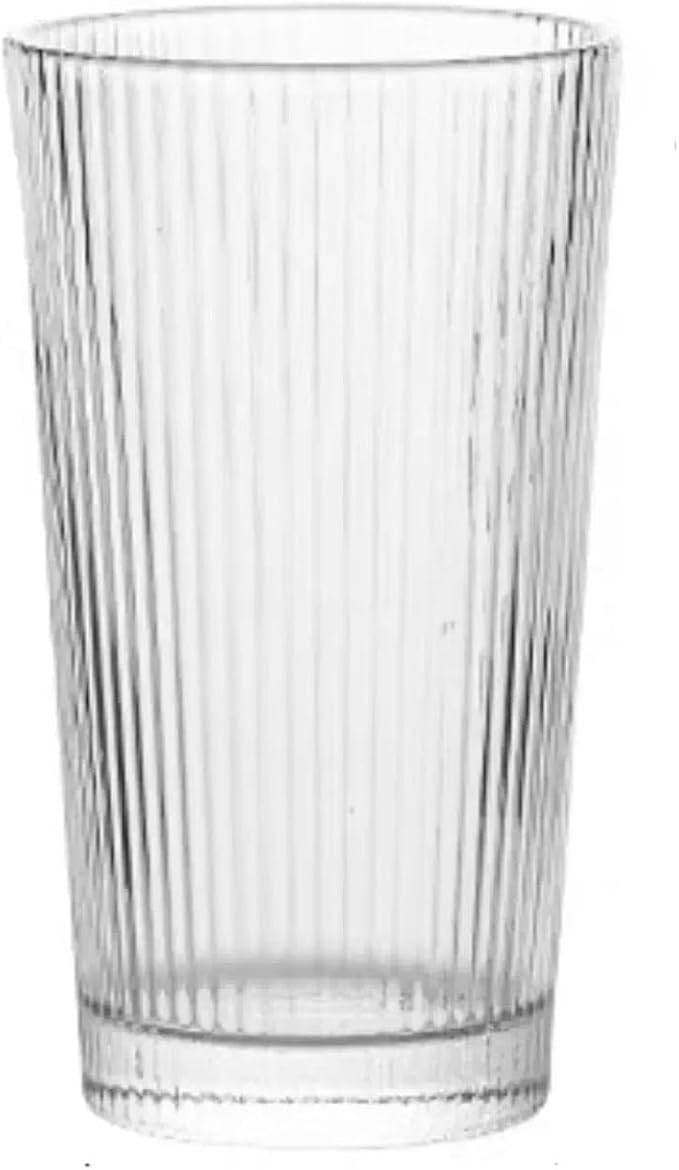 Glass Tumblers Classic Clear Stemless Drinking Glasses for Juice Kitchen Glassware(Large) by Unknown
