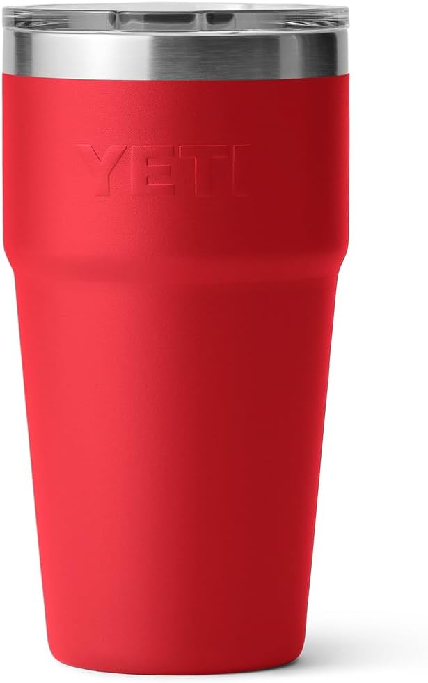 YETI Rambler 20 oz Stackable Tumbler, Stainless Steel, Vacuum Insulated with MagSlider Lid - Image 5