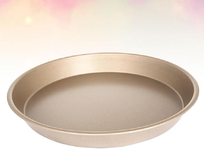 NOLITOY Nonstick 9 Inch round Carbon Steel Baking Tray for Bread and Cake Baking High Temperature Resistance and Easy to Clean for Restaurant and Professional Cake Shop - Image 3