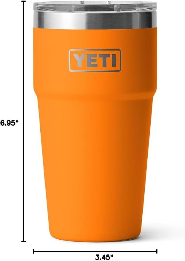 YETI Rambler 20 oz Stackable Tumbler, Stainless Steel, Vacuum Insulated with MagSlider Lid - Image 9