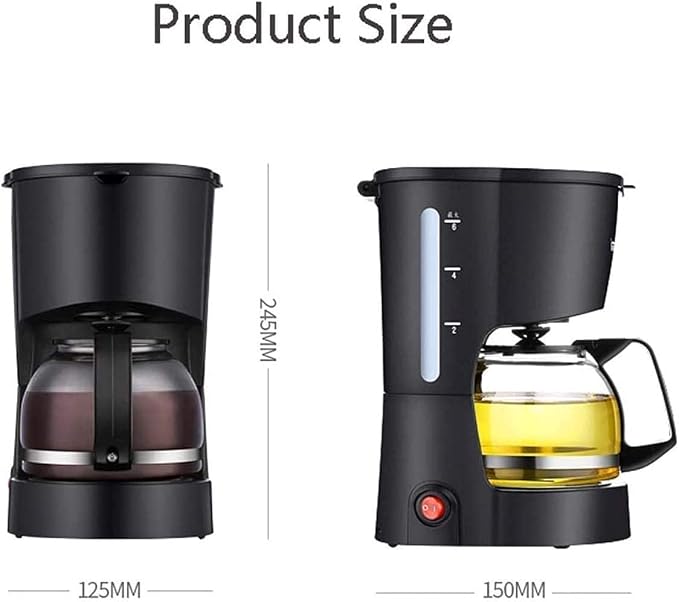Automatic Drip Coffee Maker, Capsule Machine, Mini Multi-Purpose Brewing Teapot for Efficient Tea & Coffee Preparation, Energy Saving Design - Image 2