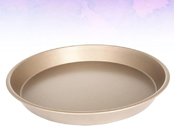 NOLITOY Nonstick 9 Inch round Carbon Steel Baking Tray for Bread and Cake Baking High Temperature Resistance and Easy to Clean for Restaurant and Professional Cake Shop - Image 4