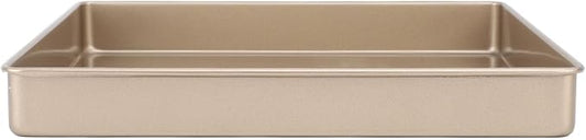 Carbon Steel Baking Sheet Non Stick | 9.6” x 8.2” Oven Tray for Puff Pastry/Cupcakes/Cookies | Quick Heat Distribution Pan for Even Baking | 2 Measurements (11.2” x 11.2”) (Type 2) by Unknown