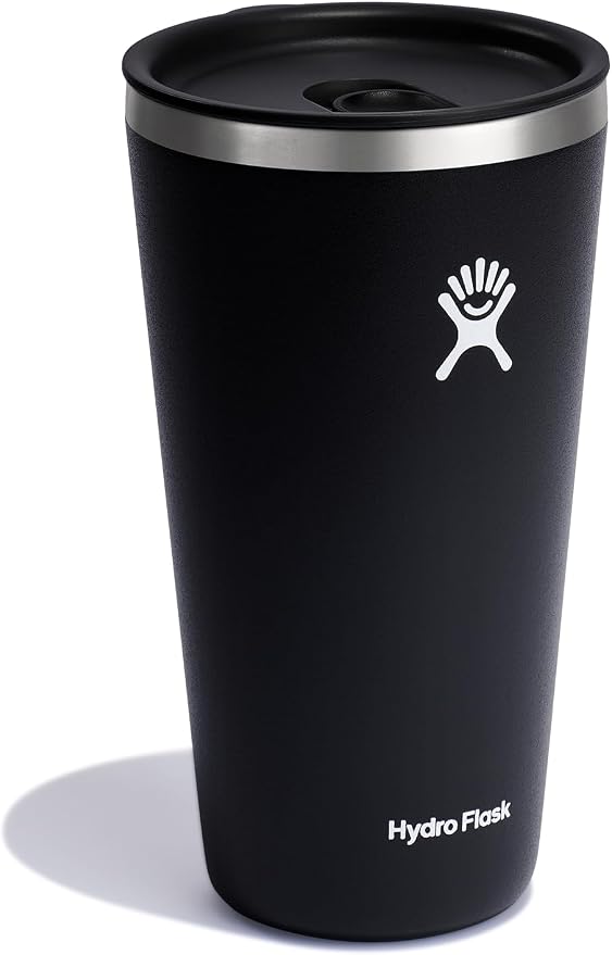 Hydro Flask All Around Tumbler Press-in Lid, Insulated Travel Mug, Stainless Steel Coffee Cup 28 Oz Black - Image 2