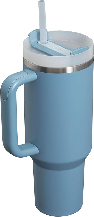 STANLEY Quencher H2.0 Flow State Tumbler, 40 oz, Indigo | Handle and Straw | 3-Position Lid | Cup Holder Compatible for Travel | Insulated Stainless Steel Cup | BPA-Free - Image 3