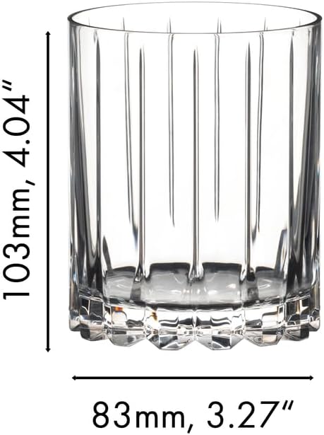 Riedel Drink Specific Glassware Double Rocks - Pack of 2 | Dishwasher safe - Image 2