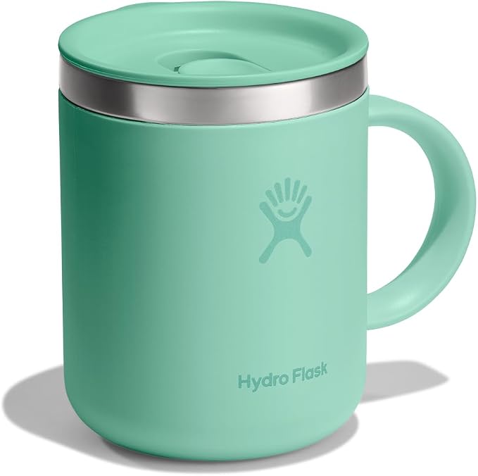 Hydro Flask Coffee Mug – Insulated Stainless Steel, Non Spill, Leak Resistant Travel Mug 12 Oz Mermaid Green - Image 2