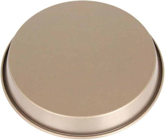 NOLITOY Nonstick 9 Inch round Carbon Steel Baking Tray for Bread and Cake Baking High Temperature Resistance and Easy to Clean for Restaurant and Professional Cake Shop by NOLITOY