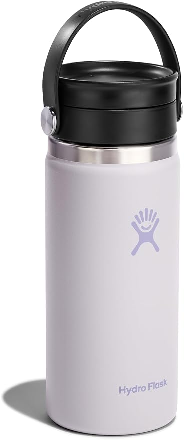 Hydro Flask Flex Sip Coffee Tumbler – Insulated Stainless Steel, Non Spill, Leak Proof Travel Coffee Cup 16 Oz Cloud Pink - Image 2