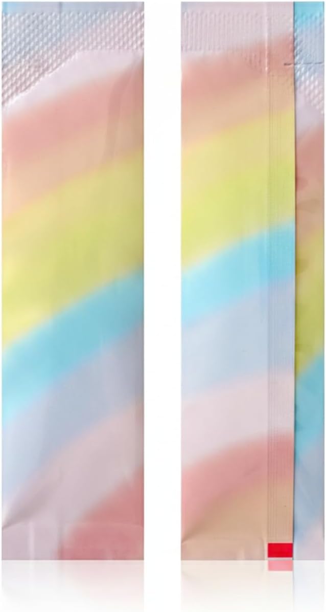 Pantry & Craft Organization: Multicolor Aluminum Foil Center Seal Bags for Dry Item Storage, Opaque Pouches (100 Count) by Unknown
