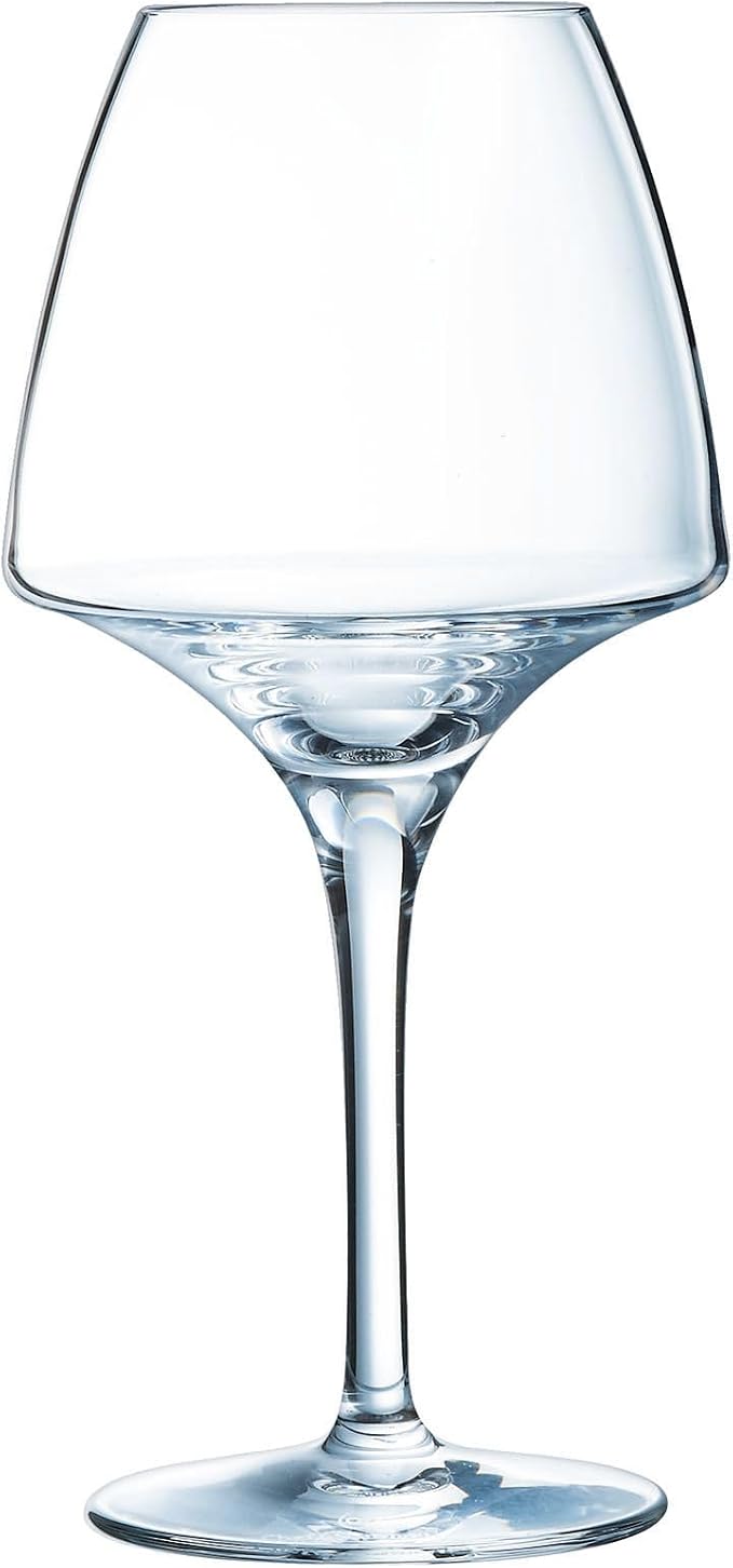 Chef et Sommelier Open Up Collection Set of 6 Crystal Wine Glasses 32cl Protasting Ideal Tasting Modern and Elegant Made in France Transparent - Image 2