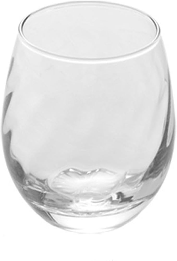 drinking glassware Textured Stemless Crystal Drinking Glasses(Small) by Unknown