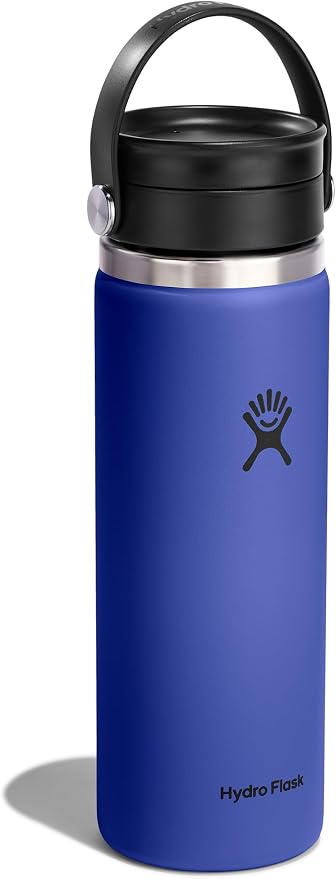 Hydro Flask Flex Sip Coffee Tumbler – Insulated Stainless Steel, Non Spill, Leak Proof Travel Cup 20 Oz Capri Blue - Image 2