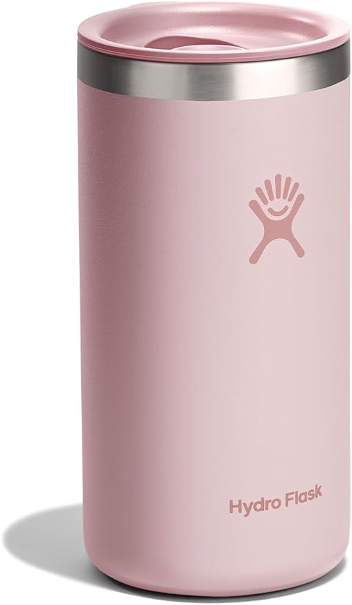 Hydro Flask Travel Coffee Cup – Insulated Stainless Steel, Non-Spill, Leak Resistant to-Go Tumbler 16 Oz Trillium Pink - Image 2