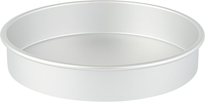 Restaurantware 3-Piece Cake Pan Set - Met Lux 10", 8", 6" Round Aluminum Baking Tins, Straight-Sided, Greaseproof, Even-Heating, Freezable - Anodized Aluminum Round Pans For Baking - Image 6