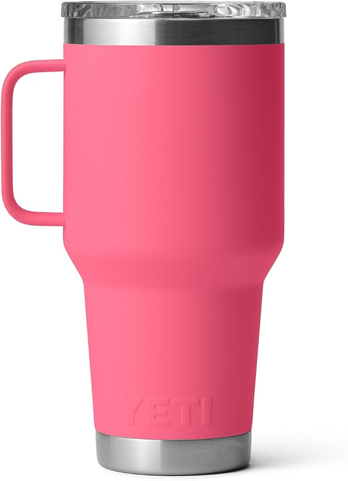 YETI Rambler 30 oz Travel Mug, Stainless Steel, Vacuum Insulated with Stronghold Lid - Image 4