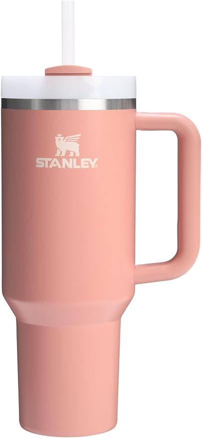 STANLEY Quencher H2.0 Flow State Tumbler, 40 oz, Sienna | Handle and Straw | 3-Position Lid | Cup Holder Compatible for Travel | Insulated Stainless Steel Cup | BPA-Free by Unknown
