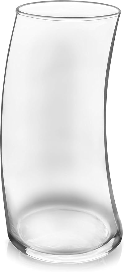 Libbey Swerve Drinking Glasses Set of 16, Chip-Resistant Tumbler and Rocks Glass Cups Set, Fun, Edgy Everyday Drinking Glasses for Special Events - Image 9