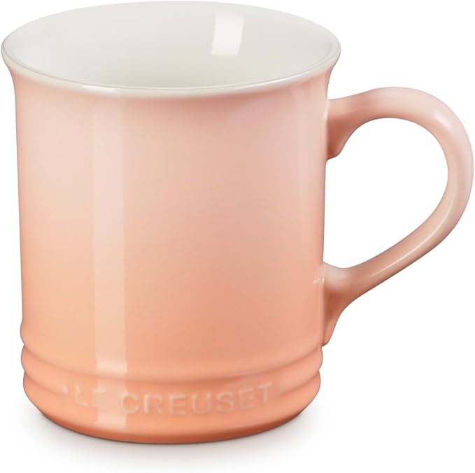 Le Creuset Stoneware Vancouver Mug, 14 oz., Peche - Image 2