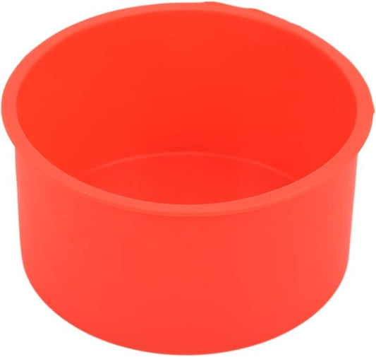 Tbest Round Cake Pans, Silicone Food Grade for Baking Layer Cakes Cheese Bread 9cm Depth 5cm Small Specialty Novelty by LetYourCarMoreColorful
