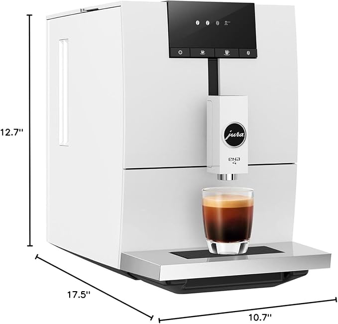 Jura ENA 4 Full Nordic White Automatic Coffee Machine - Image 7