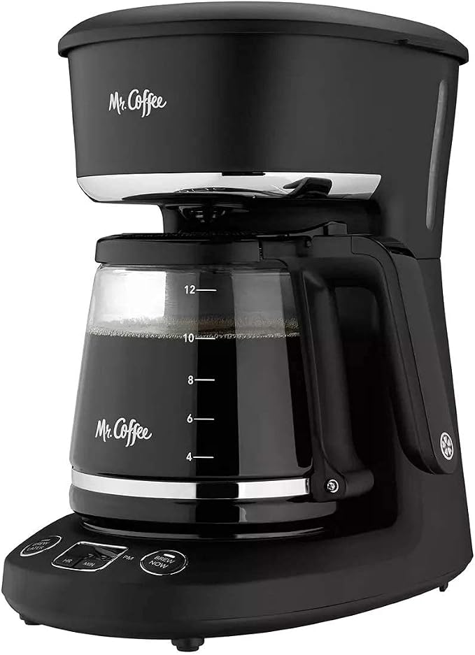 Mr. Coffee® 12-Cup Programmable Coffeemaker, Brew Now or Later by Unknown