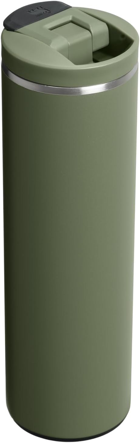STANLEY Transit FlipTop Mug | Leakproof Coffee Travel Cup | Vacuum Insulated Stainless Steel | Stays Hot or Cold for Hours | BPA-Free | 16 oz | Dried Pine - Image 3