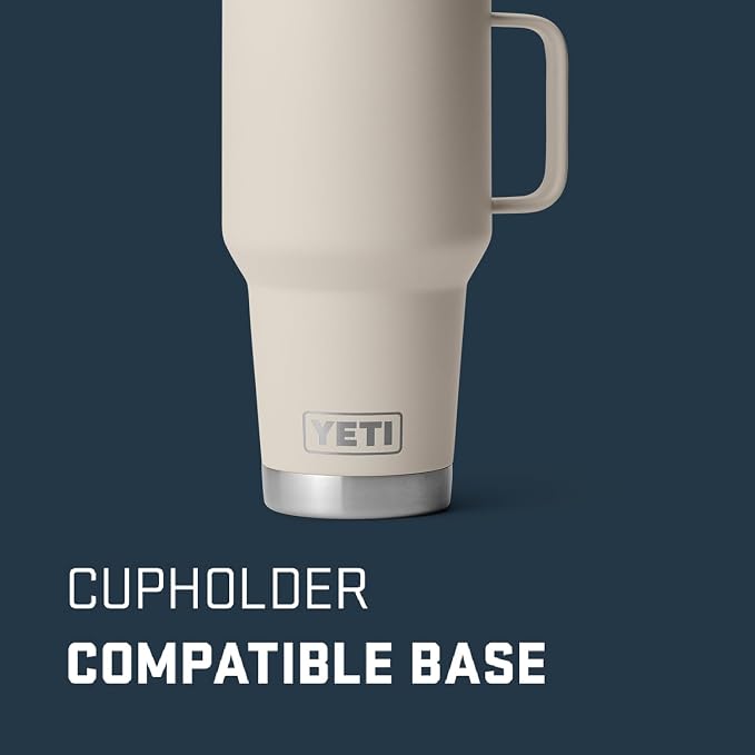 YETI Rambler 30 oz Travel Mug, Stainless Steel, Vacuum Insulated with Stronghold Lid - Image 3