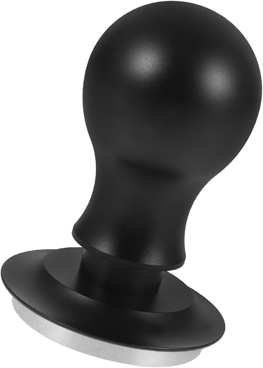 Adjustable Espresso Coffee Tamper with Built Spring for Even Coffee Ground Distribution Reusable Metal Pressing Tool for Consistent Extraction Espresso Machines