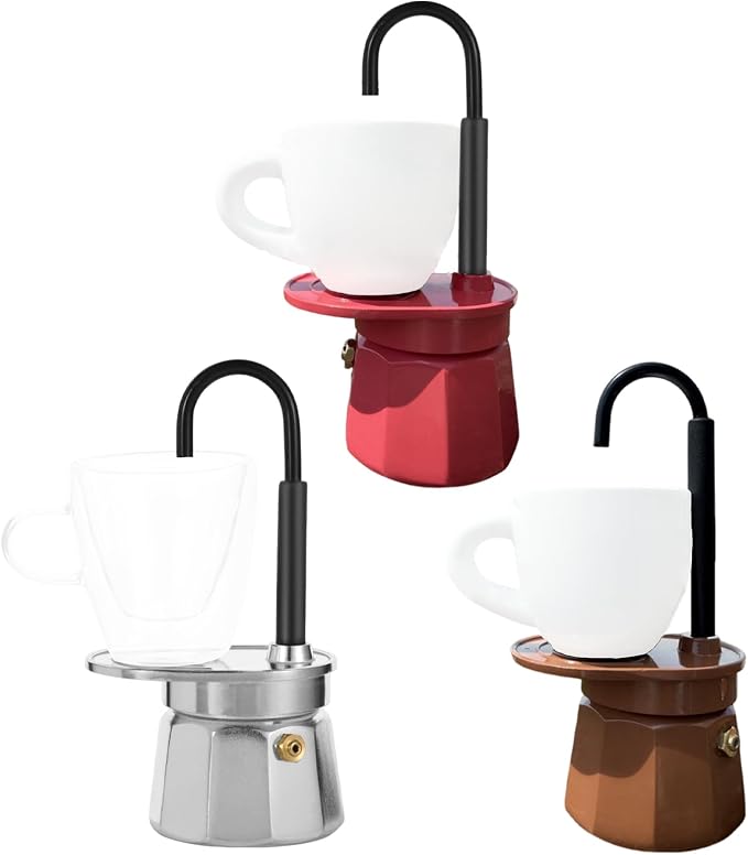 Space Saving 50ml Coffee Coffee Bottle Efficient Brewing Systems Home Outdoor Use Practical Metal Maker - Image 6