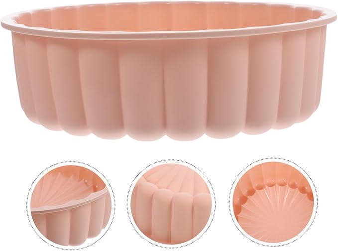 2pcs Food Grade Silicone Cake Nonstick Baking Pans Lake for Cheesecake Charlotte Up - Image 8