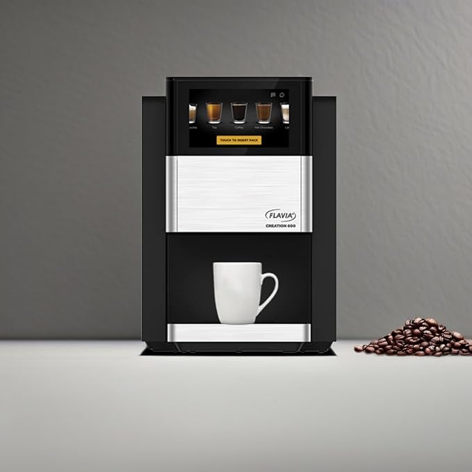 Flavia Creation 600 Brewer, Makes Coffee, Lattes, Tea, and other Hot or Cold Beverages with Single-Serve Freshpacks, Multiple Brew Sizes - Image 6