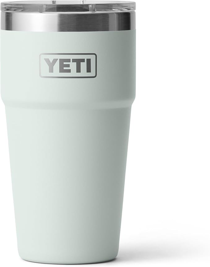 YETI Rambler 20 oz Stackable Tumbler, Stainless Steel, Vacuum Insulated with MagSlider Lid by YETI