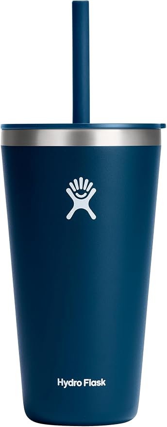 28 OZ All Around Tumbler Straw LID Indigo Blue - Image 5