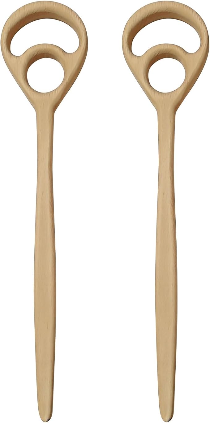 Bread Making Tool with Face for and Secure Kitchen Use Wooden Baker Tool - Image 7