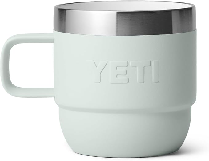 YETI Rambler 6 oz Stackable Mug, Stainless Steel, Vacuum Insulated Espresso/Coffee Mug, 2 Pack - Image 7
