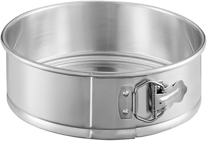 Soro Essentials- 9'' x 3'' Deep Aluminum Round Spring Form Pan- Leak Proof Cheesecake Pan Spring Form Pans with Removable Bottom and Quick Release Latch for Baking Cheesecake Cakes by Soro+Essentials