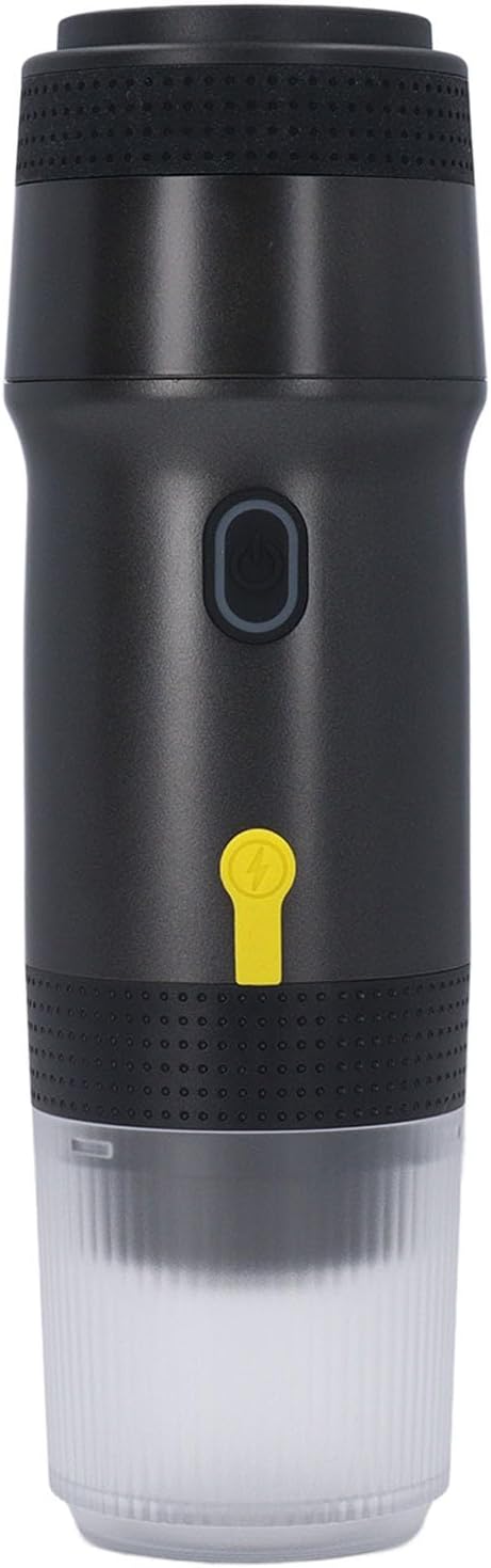 Semme Portable Coffee Maker 3 in 20Bar Cordless Capsule Coffee Machine for/DGGround 7500mAh Battery Travel Home Use Compact Easy by Semme