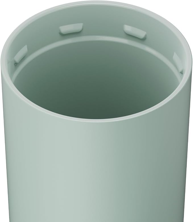 BrüMate Strova 18oz 100% Leakproof Insulated Coffee Mug | Ceramic-Lined Interior | Built-In Silicone Sleeve for Travel | Locking Flip Lid (Sage) - Image 2