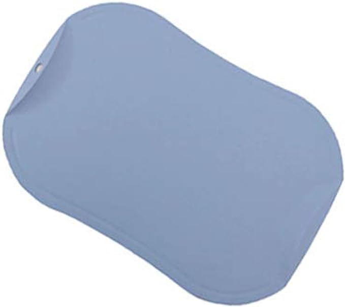 doblé Non-Scratch Flexible Cutting Board for Chopping, Scratch Free Juice Grooves with Easy Grip Handle, Non-Slip Dishwasher Safe for Kitchen (Large (15.6" x 10.7"), Blue gray) - Image 2