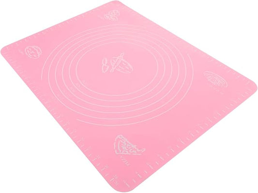 VICASKY Heat-resistant Silicone Baking Mat with Strong Adhesion to Countertop Easy to Maintain Dough Rolling Mat for Bread and Handmade Noodles for Novice Bakers Style by VICASKY