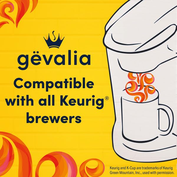Gevalia Signature Blend Mild Roast K-Cup® Coffee Pods, 10 CT (Pack of 6)