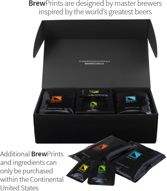 BeerDroid Fully Automated Beer Brewing System | Wi-Fi Enabled Home Brewing Kit with App Control | Brew 10L of Any Beer Style | Pre-Set Ale and Lager Programs | Discovery Pale Ale BrewPrint Included