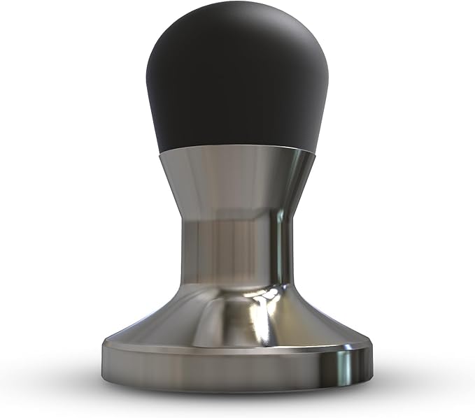 Rattleware Stainless Steel Espresso Tamper 58mm – Premium Coffee Tamper Tool with Ergonomic Grip – Durable Espresso Hand Tamper for Coffee Machine, Baristas and Espresso Accessories