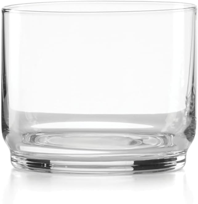Lenox Tuscany Classics Stackable Highball Glasses, Set of 6 | dishwasher safe | 2.5 inch height | stackable design | 9oz, gift for women, drinking glasses cups, glassware - Image 3