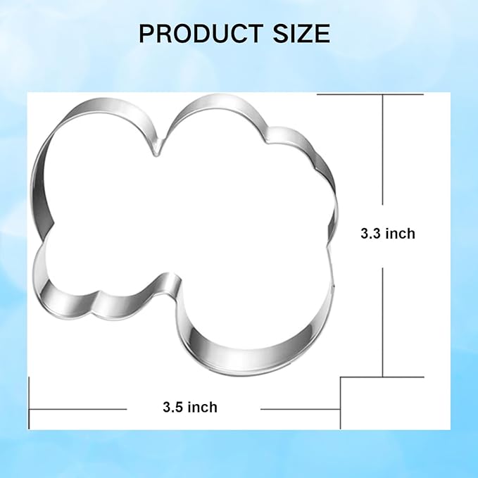 Baby Word Cookie Cutter-3.5 inch-Biscui Cookie Cutters Fondant Molds for Baby Shower