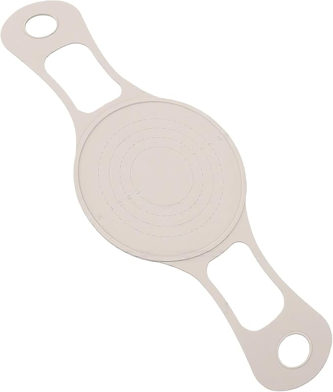 Silicone Bread Sling Non Stick Sourdough Bread Baking Mat Dutch Oven Accessory for Baking Long Handle Lifter (Beige) - Image 4