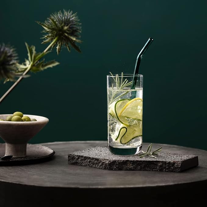 Villeroy & Boch La Divina Longdrink Glass, Set of 4, Tall Glass for Water/Cocktails, 13.5 oz, Crystal | Crystal glass long drink glasses, dishwasher safe, perfect for a gin and tonic or an easy cocktail evening - Image 4