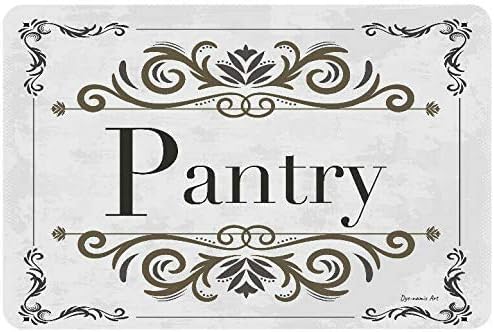 Pantry Sign - Kitchen Decor - Kitchen Sign - 12x8 Metal Sign - Decorative Sign by Unknown